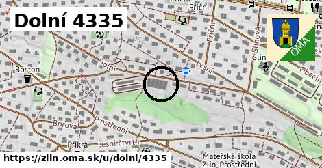 Dolní 4335, Zlín