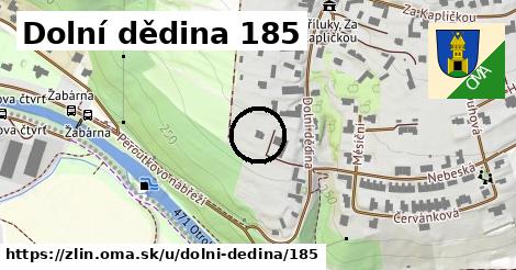 Dolní dědina 185, Zlín