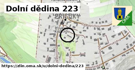 Dolní dědina 223, Zlín