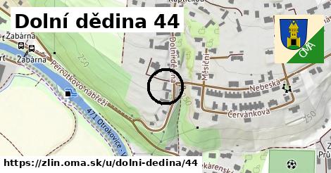 Dolní dědina 44, Zlín