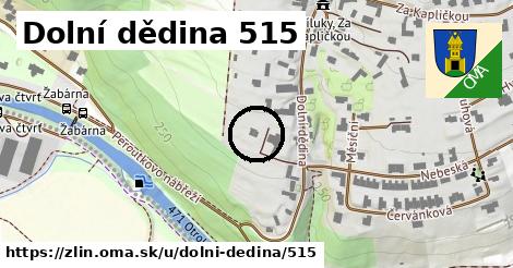 Dolní dědina 515, Zlín