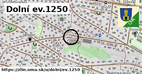Dolní ev.1250, Zlín