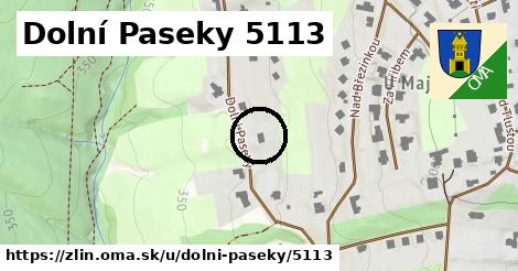 Dolní Paseky 5113, Zlín