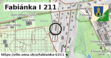 Fabiánka I 211, Zlín