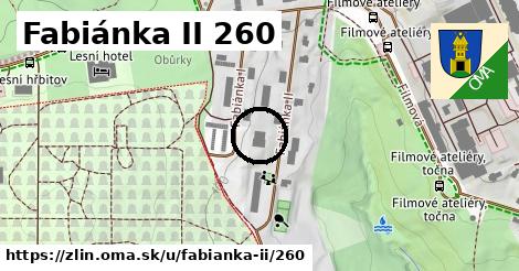 Fabiánka II 260, Zlín