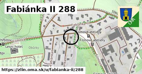 Fabiánka II 288, Zlín