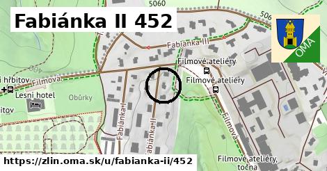 Fabiánka II 452, Zlín