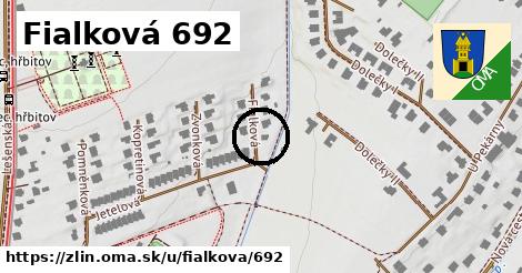 Fialková 692, Zlín