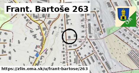 Frant. Bartoše 263, Zlín