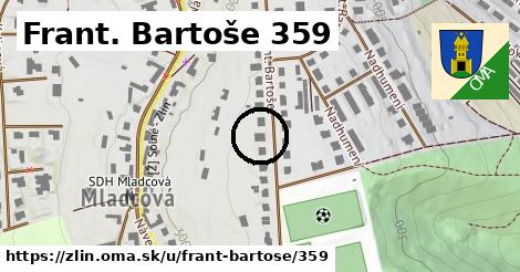 Frant. Bartoše 359, Zlín