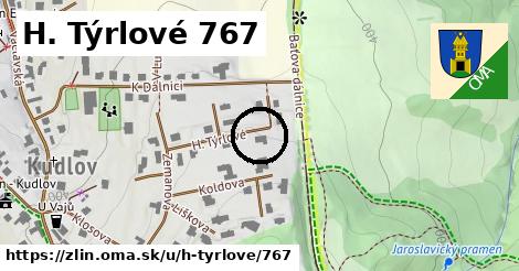 H. Týrlové 767, Zlín