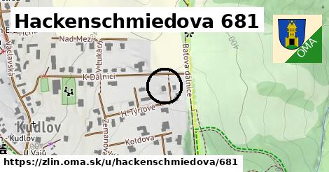 Hackenschmiedova 681, Zlín