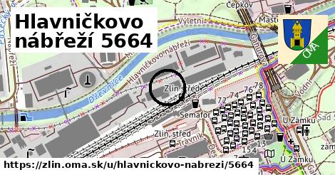 Hlavničkovo nábřeží 5664, Zlín