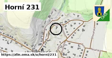 Horní 231, Zlín