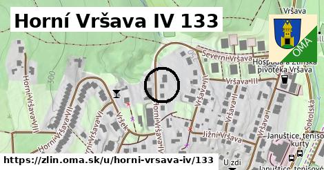 Horní Vršava IV 133, Zlín