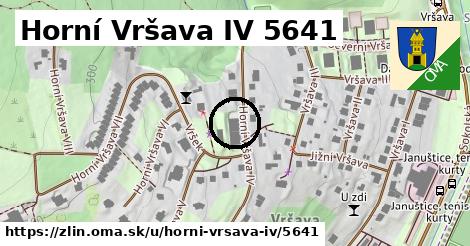 Horní Vršava IV 5641, Zlín