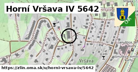 Horní Vršava IV 5642, Zlín