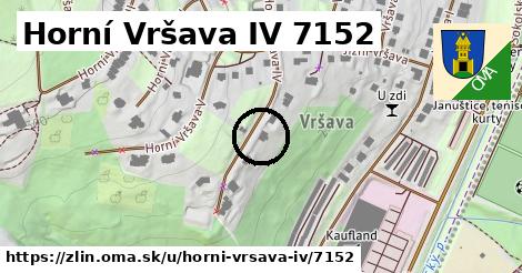 Horní Vršava IV 7152, Zlín