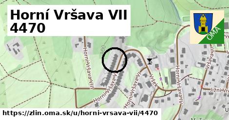 Horní Vršava VII 4470, Zlín