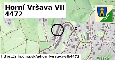 Horní Vršava VII 4472, Zlín