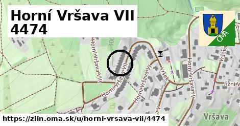 Horní Vršava VII 4474, Zlín