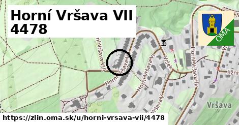 Horní Vršava VII 4478, Zlín