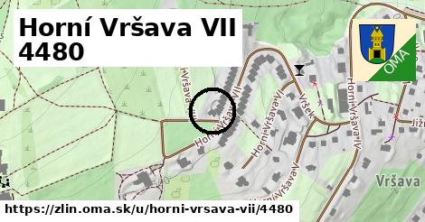 Horní Vršava VII 4480, Zlín