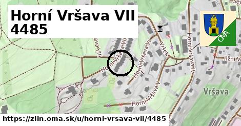 Horní Vršava VII 4485, Zlín