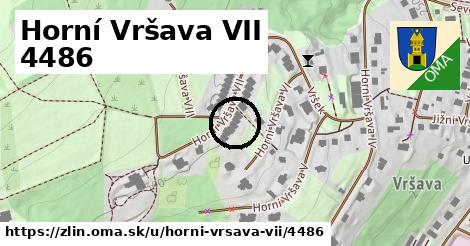 Horní Vršava VII 4486, Zlín
