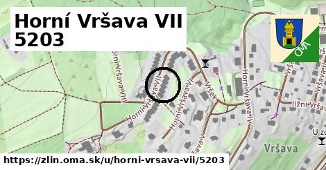 Horní Vršava VII 5203, Zlín