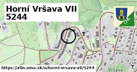 Horní Vršava VII 5244, Zlín