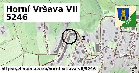 Horní Vršava VII 5246, Zlín