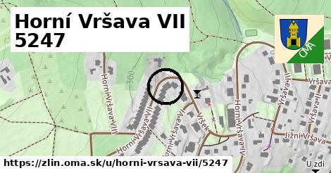 Horní Vršava VII 5247, Zlín