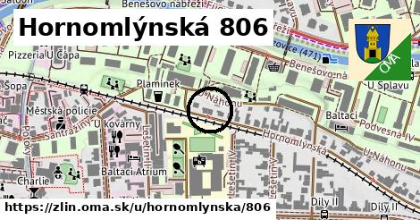 Hornomlýnská 806, Zlín