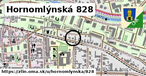 Hornomlýnská 828, Zlín