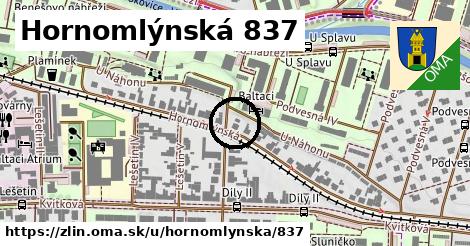 Hornomlýnská 837, Zlín