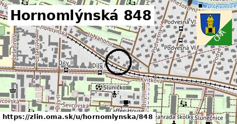 Hornomlýnská 848, Zlín