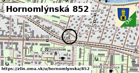 Hornomlýnská 852, Zlín