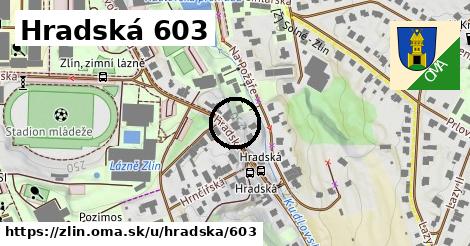 Hradská 603, Zlín