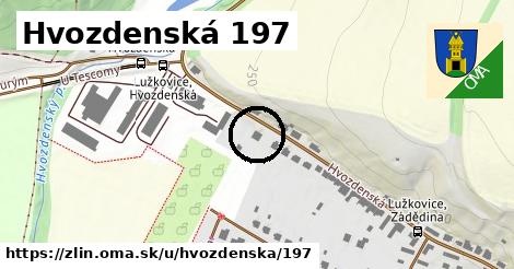 Hvozdenská 197, Zlín