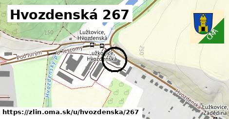 Hvozdenská 267, Zlín