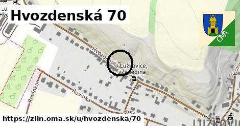 Hvozdenská 70, Zlín