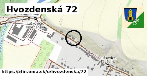 Hvozdenská 72, Zlín