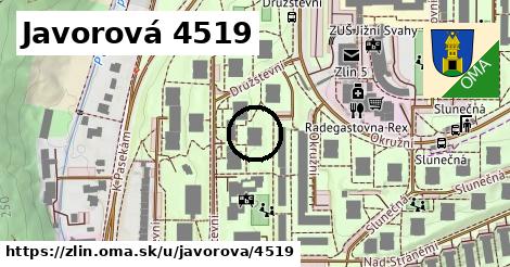 Javorová 4519, Zlín