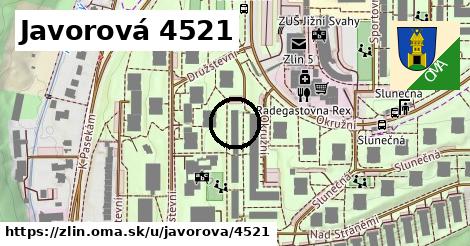 Javorová 4521, Zlín