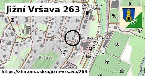 Jižní Vršava 263, Zlín