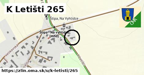 K Letišti 265, Zlín