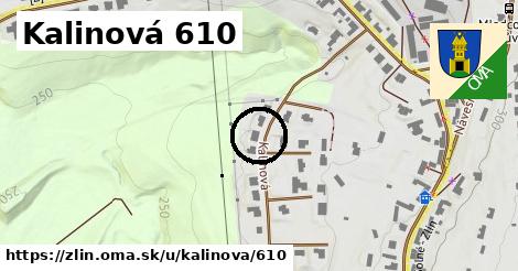 Kalinová 610, Zlín