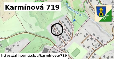 Karmínová 719, Zlín