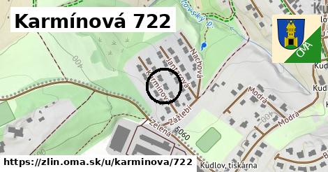 Karmínová 722, Zlín